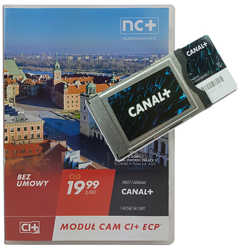 NC+Start+ Moduł nCAM CI+ECP 4K NAGRA